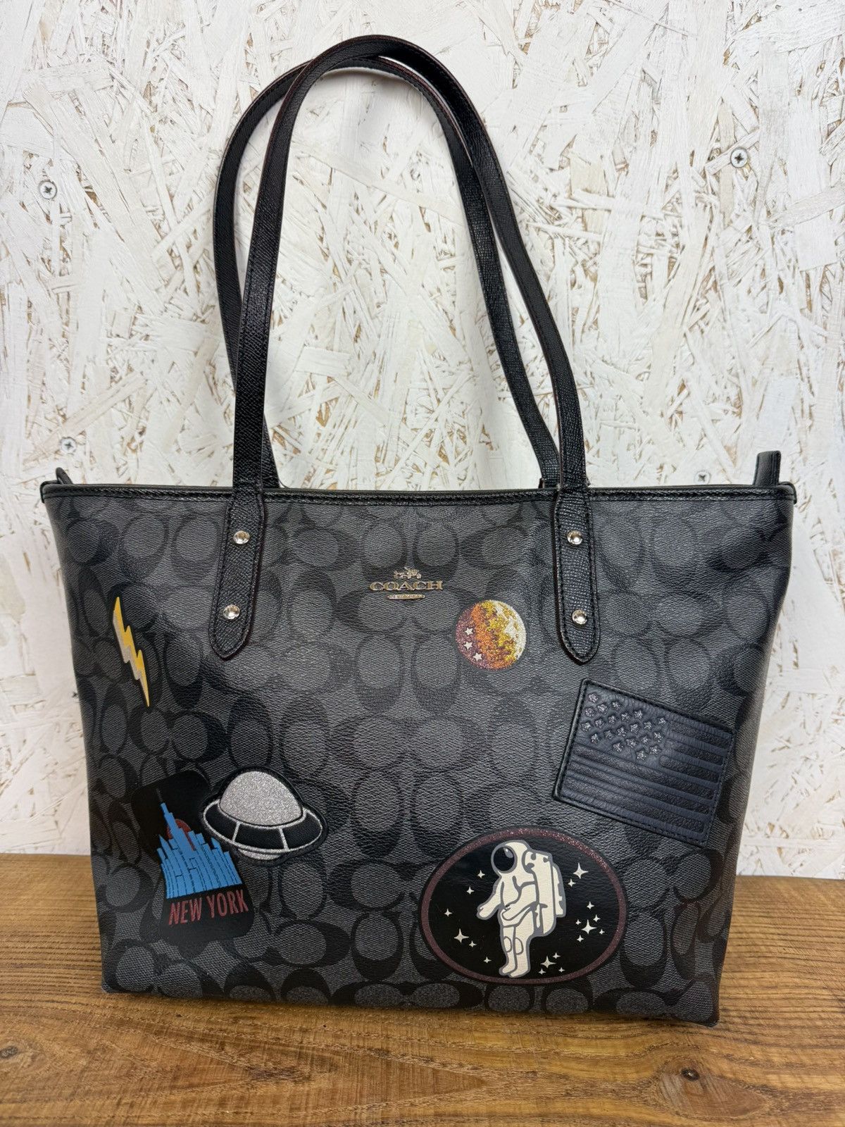 Coach Coach Nasa Space Themed Tote Bag Size ONE SIZE - 1 Thumbnail