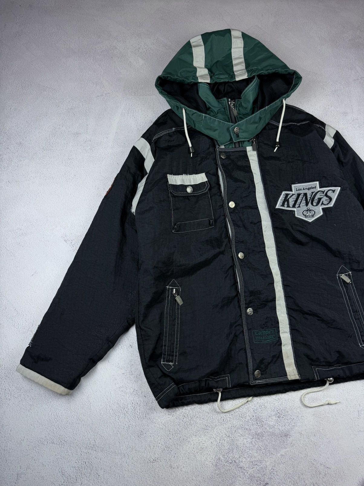 Vintage Vintage 90 x Campri Los Angeles Kings Jacket Hooded Men’s Size US M / EU 48-50 / 2 - 3 Thumbnail