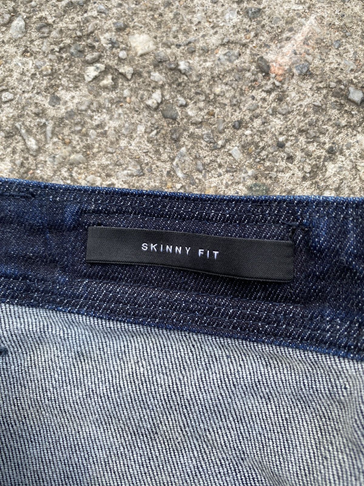 Neil Barrett 2000s - Neil Barrett Cropped Skinny Fit Denim Size US 31 - 11 Thumbnail