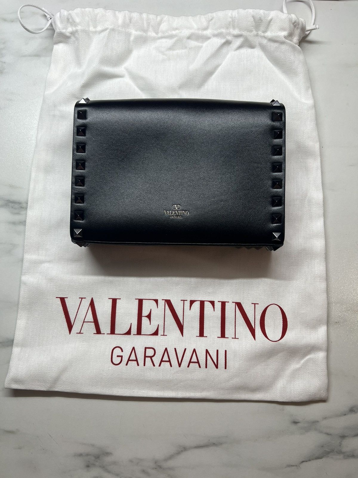 Valentino Valentino Garavani - Rockstud leather crossbody bag Size ONE SIZE - 3 Thumbnail
