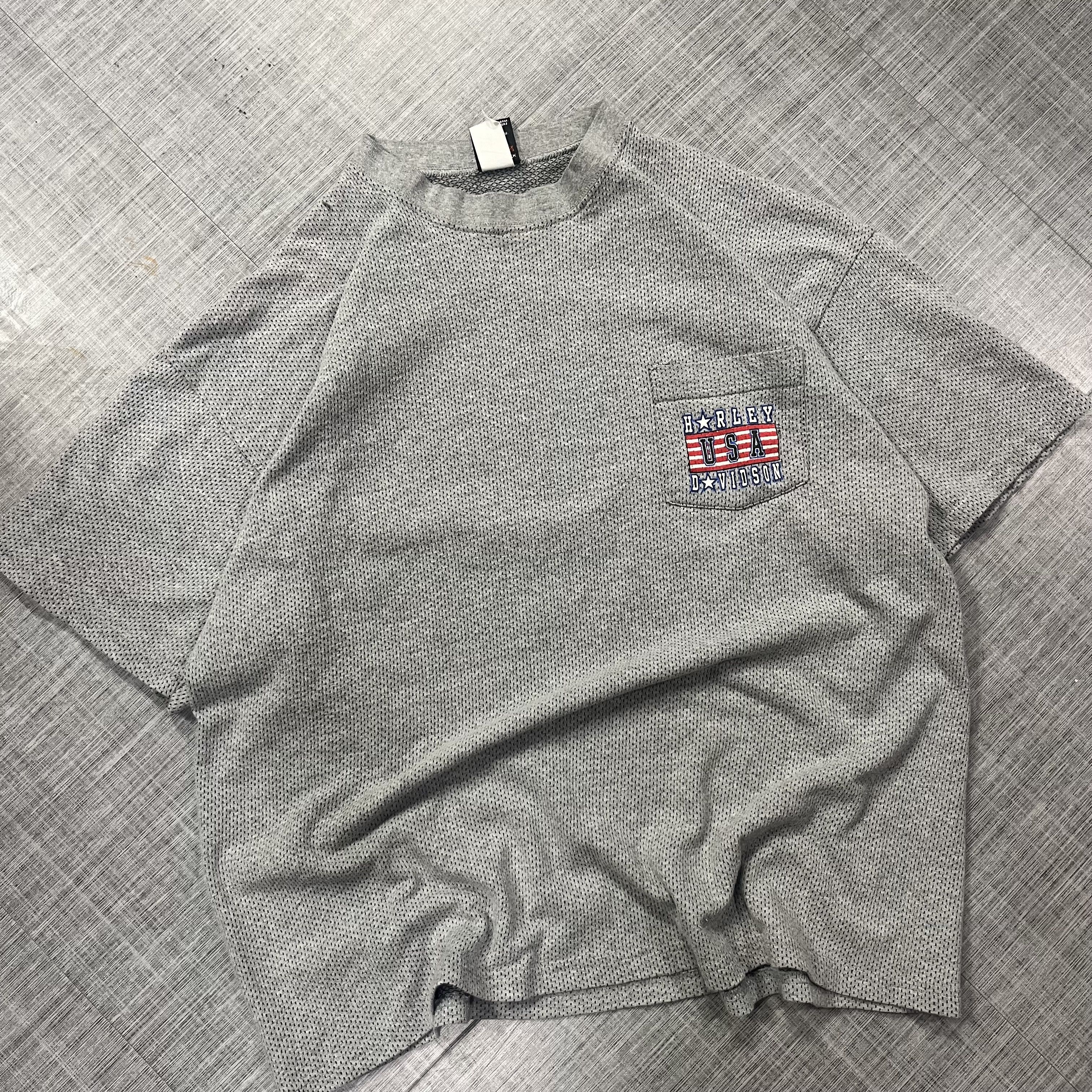 Harley Davidson × Vintage Crazy VTG 90s Harley Davidson Tee Shirt Size US XL / EU 56 / 4 - 1 Thumbnail