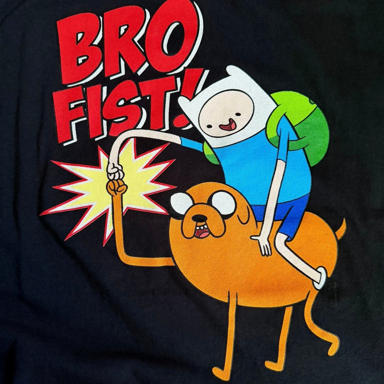 Cartoon Network Adventure Time Finn and Jake Bro Fist! graphic tee shirt Size US L / EU 52-54 / 3 - 3 Thumbnail