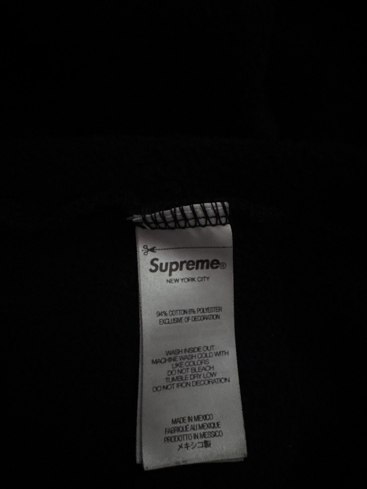 Supreme Supreme Tag Hoodie Size US XL / EU 56 / 4 - 5 Thumbnail