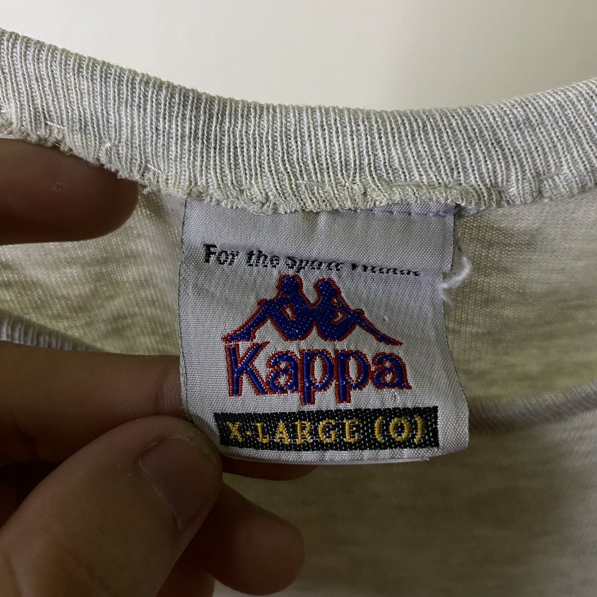 Kappa × Vintage Vintage 1990s Kappa x John Holladay Signature Series Tee Size US XL / EU 56 / 4 - 3 Thumbnail
