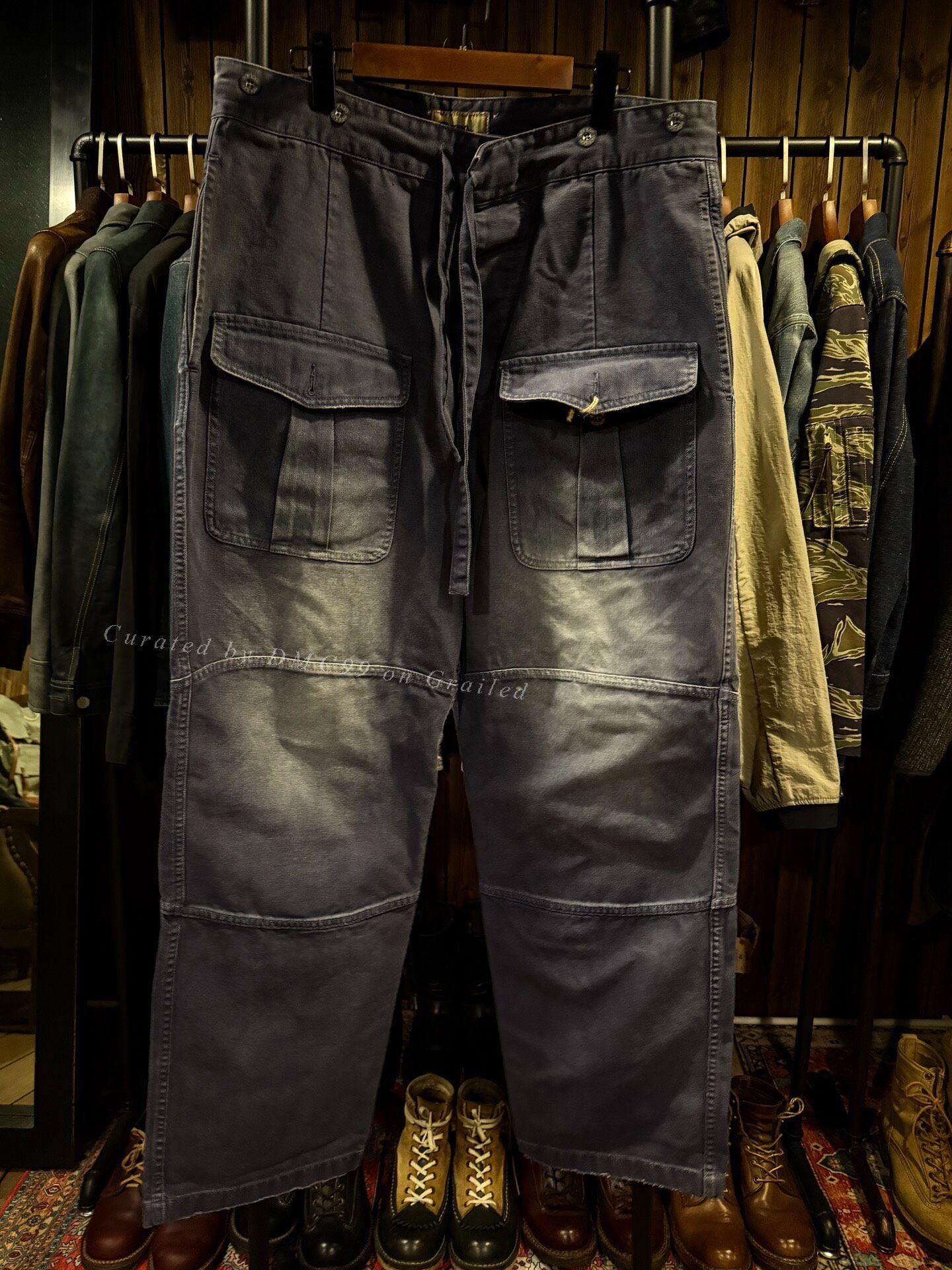 Nigel Cabourn Nigel Cabourn Gray Cargo Pants Size US 36 / EU 52 - 1 Thumbnail