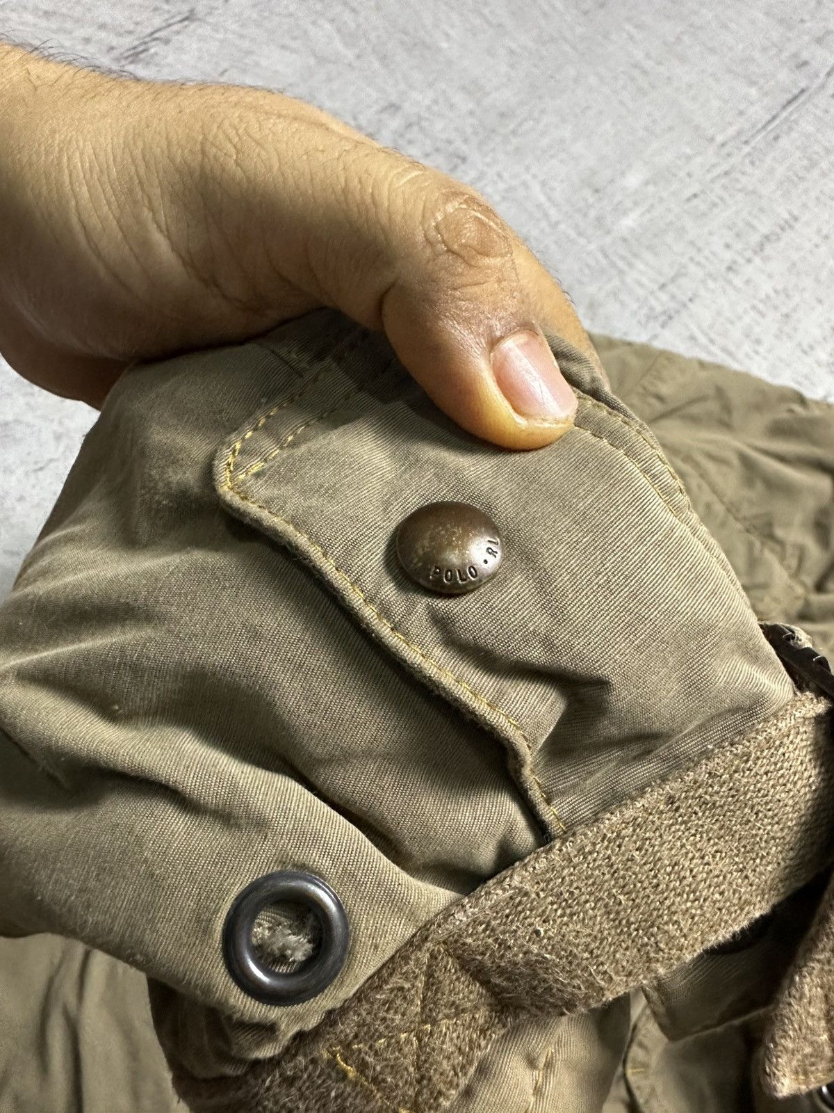 Polo Ralph Lauren × Ralph Lauren Polo Ralph Lauren Women Biker Jacket Size M / US 6-8 / IT 42-44 - 7 Thumbnail