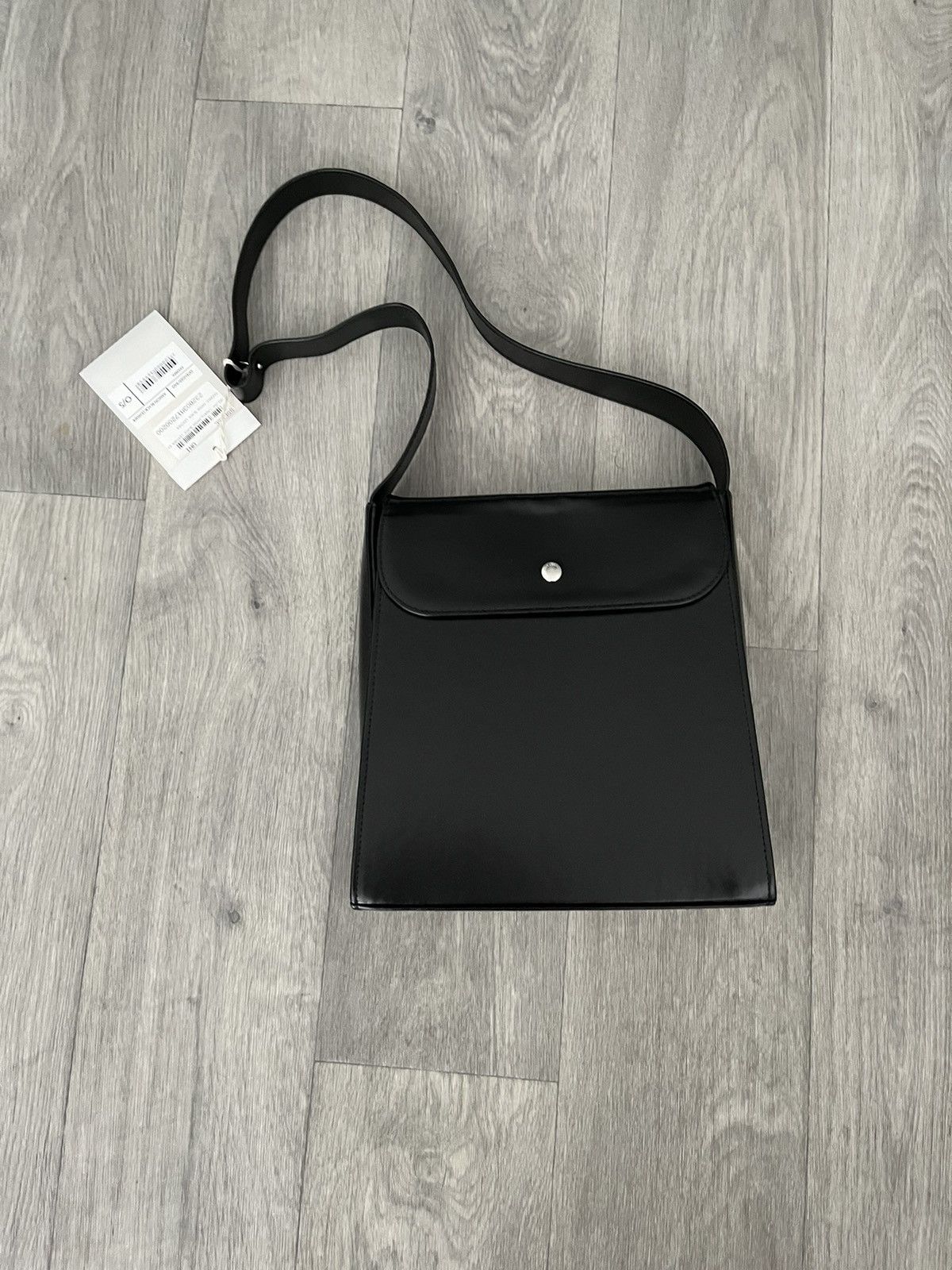 Our Legacy Black Leather Extended Bag | Grailed
