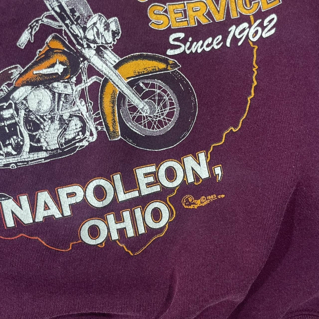 Hanes × Harley Davidson × Vintage Vintage 1988 Harley Davidson Passion Sweatshirt Size US M / EU 48-50 / 2 - 6 Thumbnail