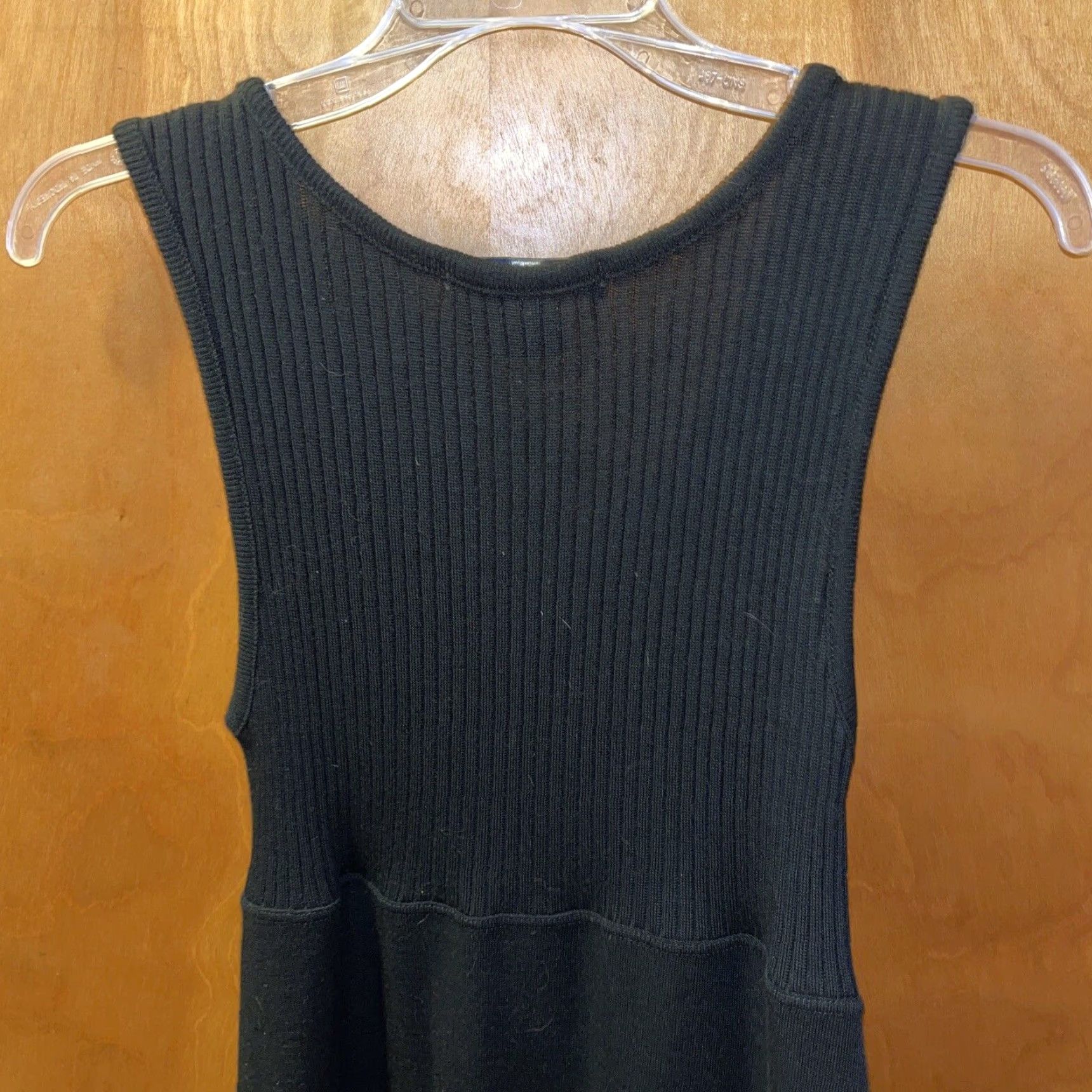 Gap VINTAGE Gap Knit Sweater Dress Women Medium Black Casual Party Winter Fall Spring Summer Italy Size M / US 6-8 / IT 42-44 - 7 Thumbnail