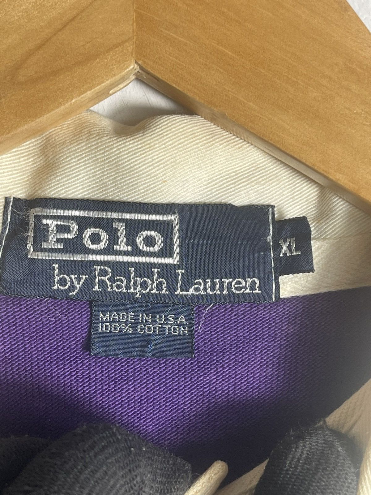 Polo Ralph Lauren × RRL Ralph Lauren × Vintage Vintage Polo Ralph Laurent Polo rugby shirt Size US XL / EU 56 / 4 - 6 Thumbnail