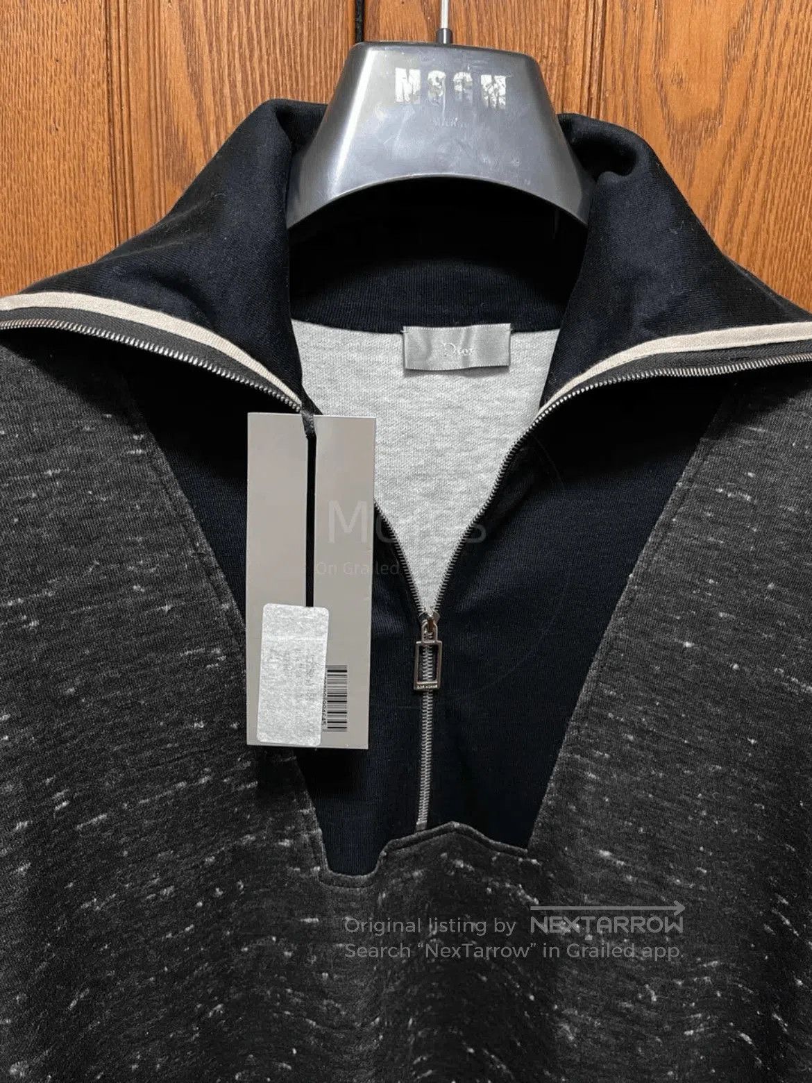 Dior Dior Zip-up Hi-neck Sweatshirt. Size US M / EU 48-50 / 2 - 4 Thumbnail