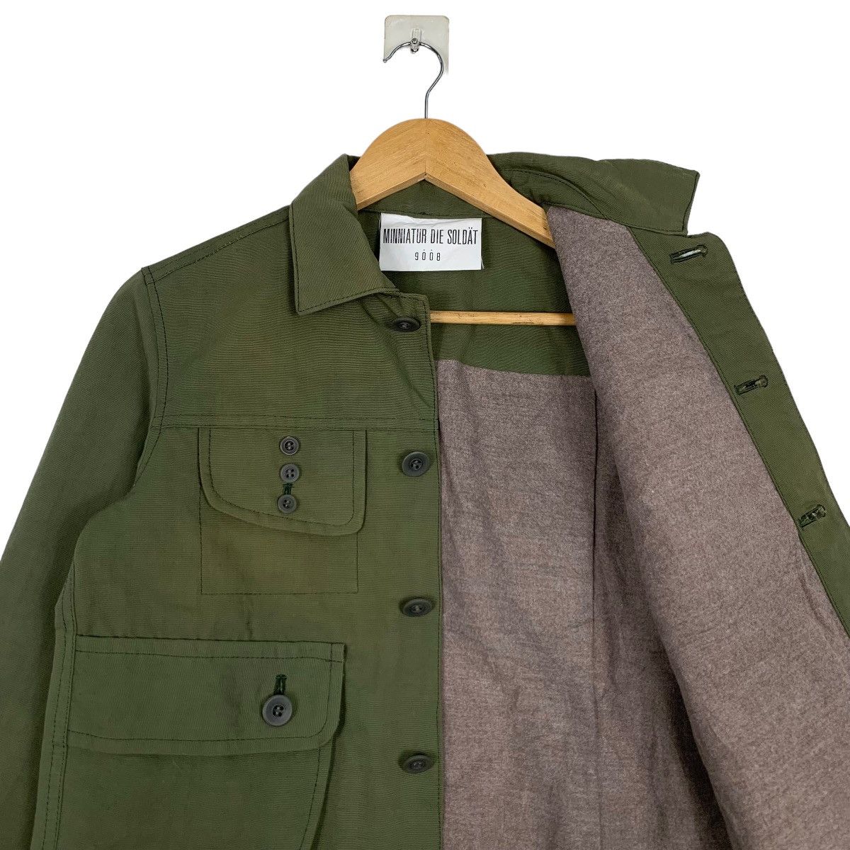 Vintage MINNIATUR DIE SOLDAT Military Army 4 Pocket Jacket #1046-C47 Size US S / EU 44-46 / 1 - 10 Thumbnail