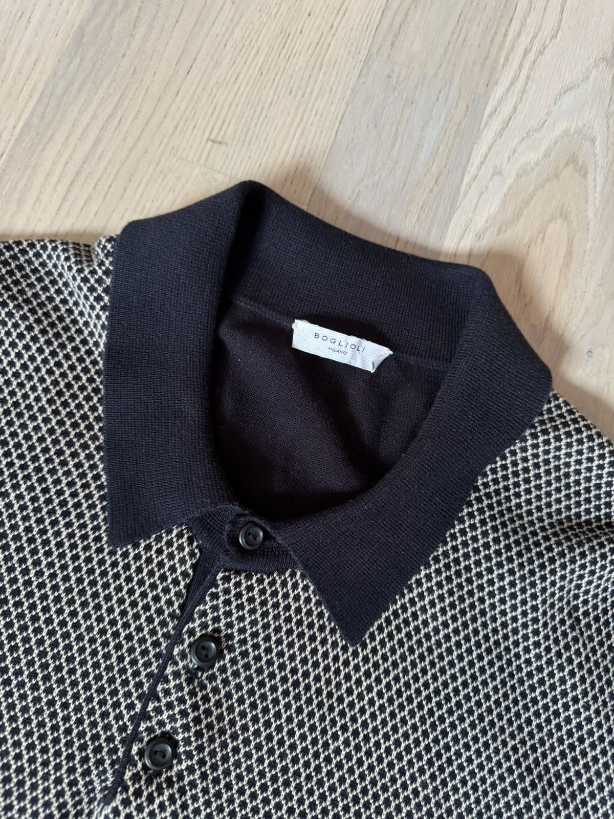 Boglioli BOGLIOLI polo for fit STUDY REAL TAPE MEASUREMENTS IN PHOTOS Size US XL / EU 56 / 4 - 2 Thumbnail