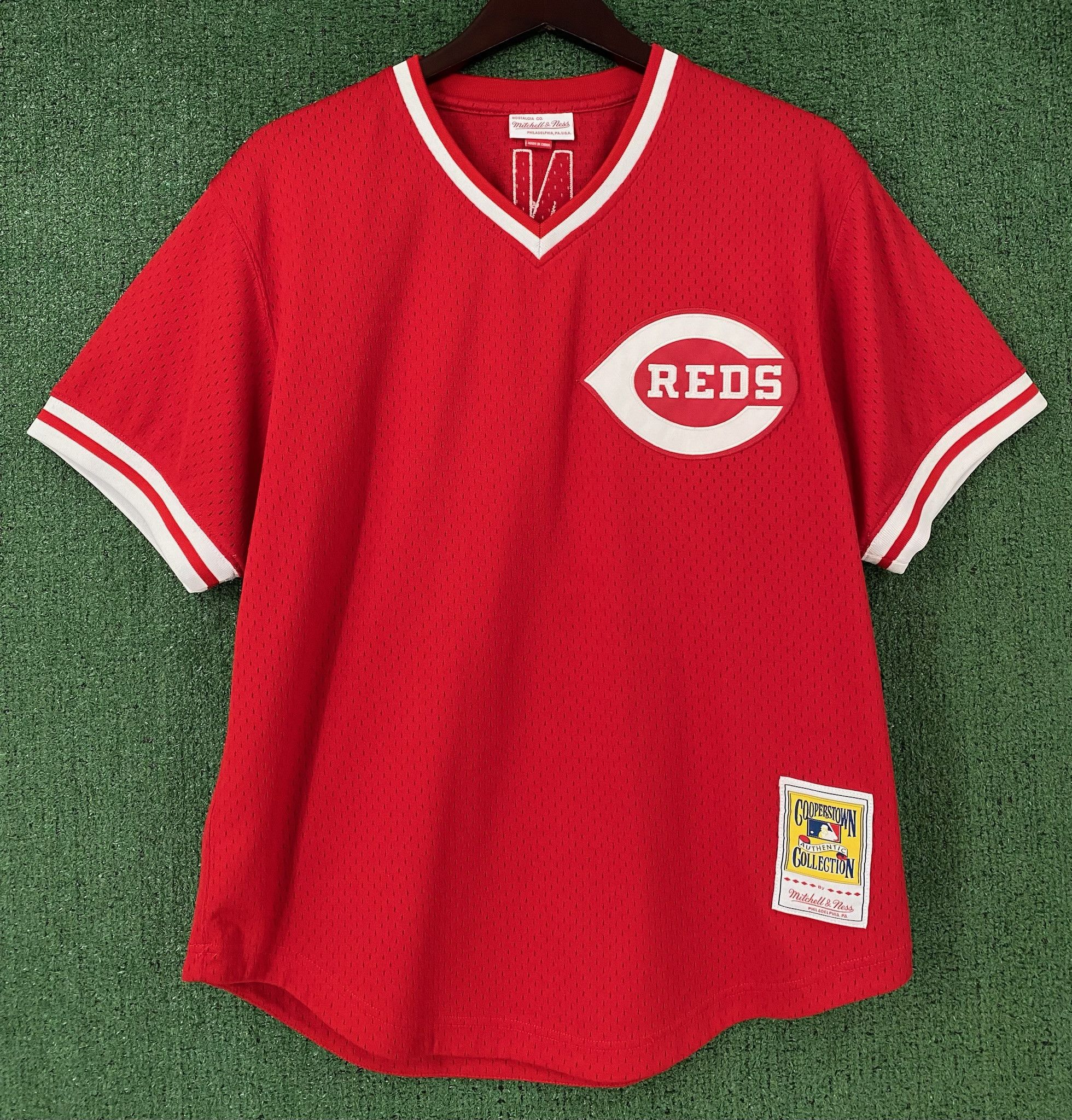Mitchell & Ness Mitchell & Ness Cincinnati Reds Johnny Bench Jersey XL Size US XL / EU 56 / 4 - 9 Thumbnail