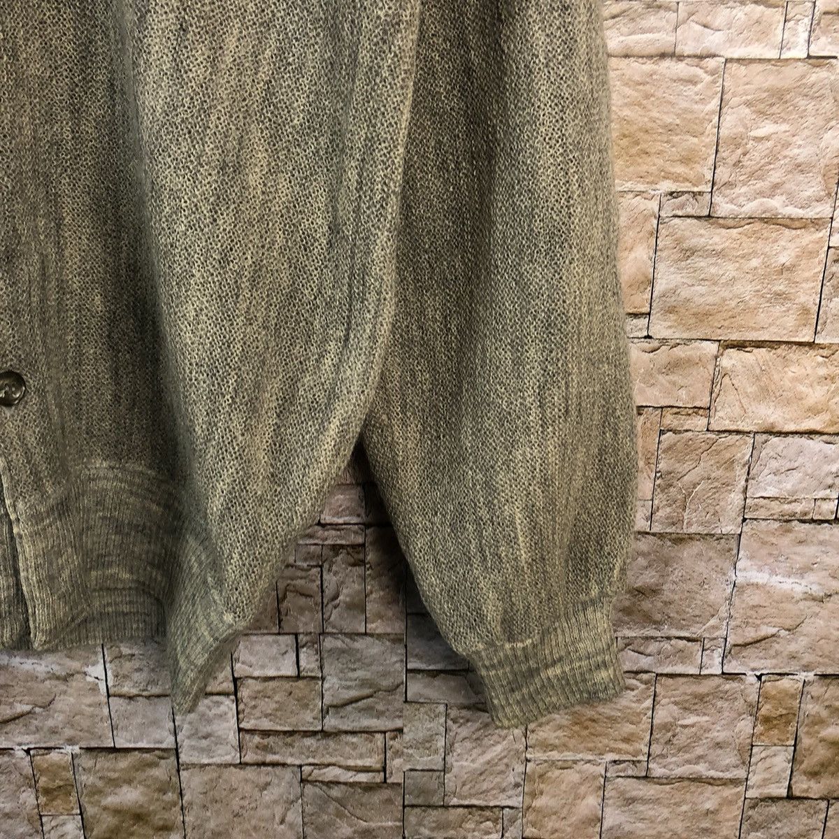 Vintage DL Toroy The Mohair Specialists Grey Cardigan Knitwear #A932 Size US M / EU 48-50 / 2 - 8 Thumbnail