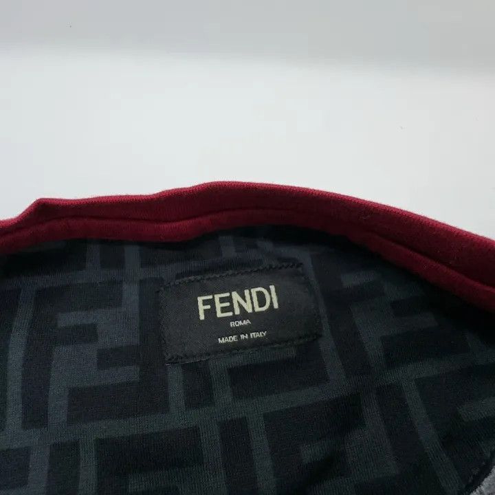 Fendi Fendi FW22 Black Graphic Trim Short Sleeve T-Shirt -2507 Size US L / EU 52-54 / 3 - 3 Thumbnail