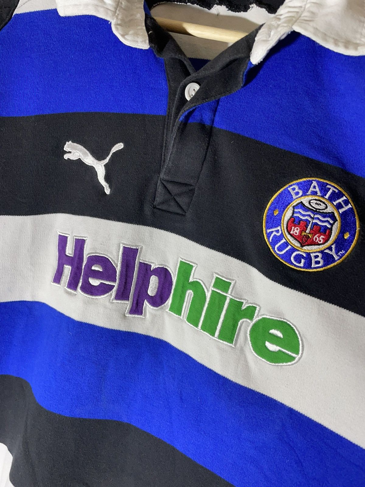 Puma × Vintage Puma Bath Rugby vintage jersey Size US S / EU 44-46 / 1 - 8 Thumbnail
