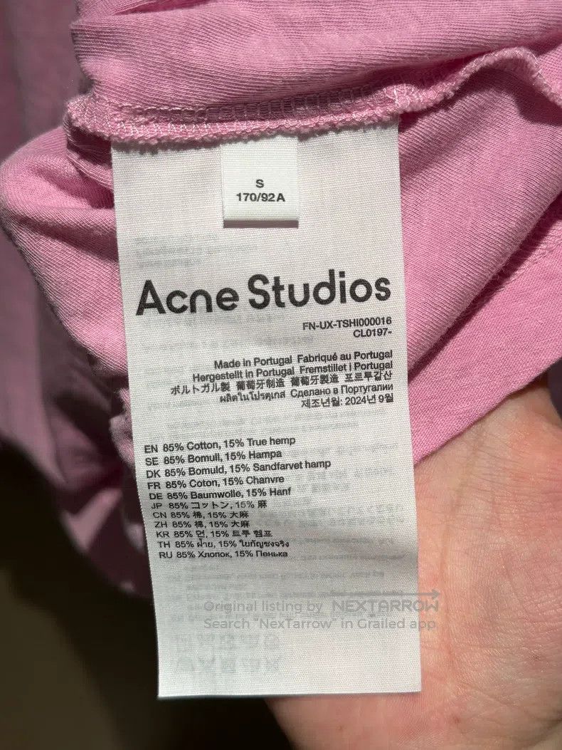 Acne Studios Acne Studios 1996 Long Sleeve, Pink Size US XXS / EU 40 - 5 Thumbnail