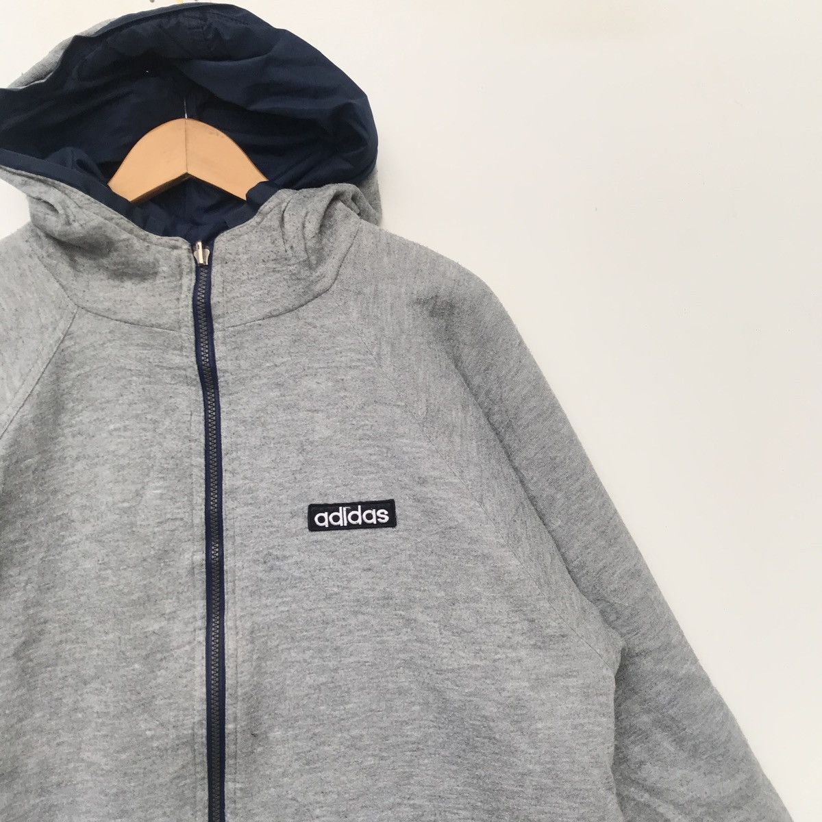 Adidas × Vintage Vintage Hoodie Adidas Size US M / EU 48-50 / 2 - 2 Thumbnail