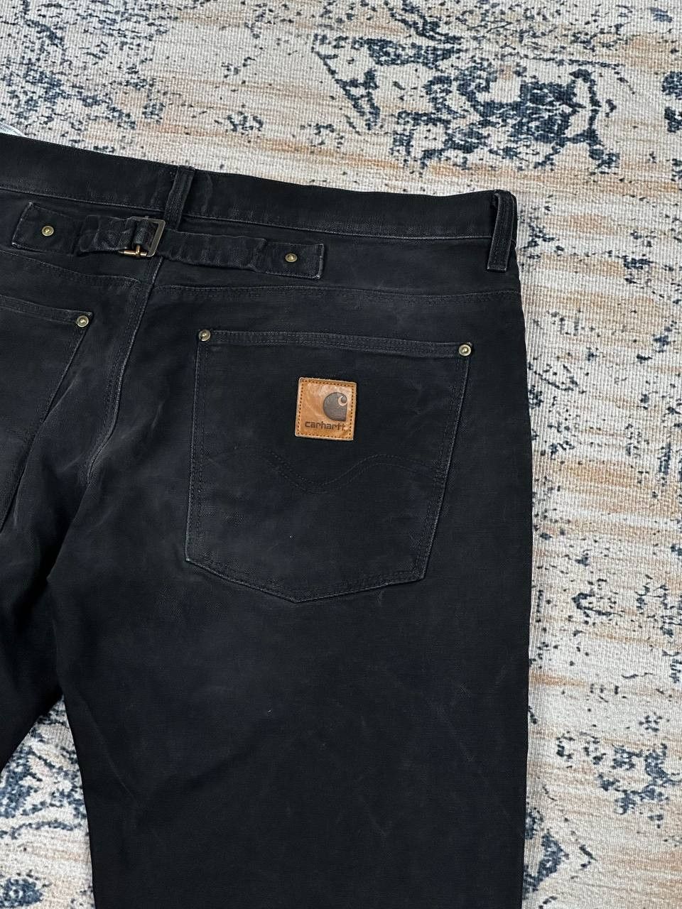 Carhartt Vintage Carhartt Union Made Faded Denim Roper Pant Size US 36 / EU 52 - 10 Thumbnail