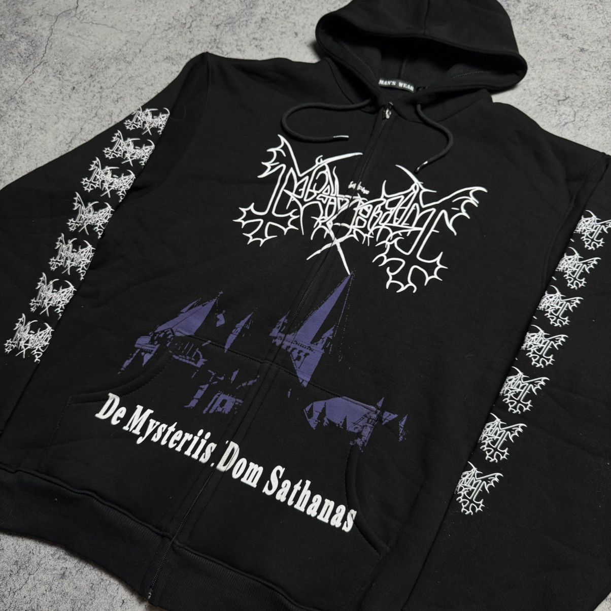 Band Tees Vintage Mayhem Zip Hoodie Size US XL / EU 56 / 4 - 3 Thumbnail