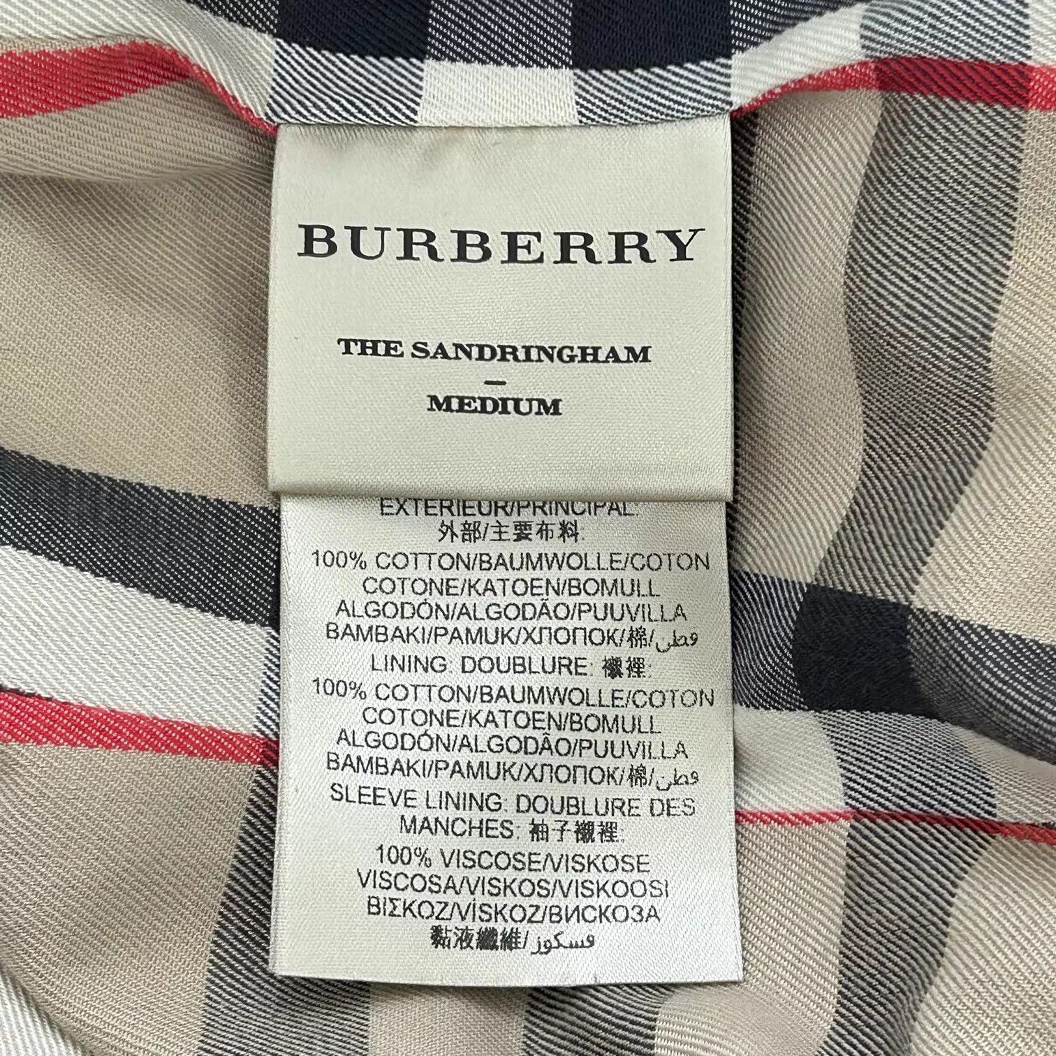 Burberry Burberry Khaki Classic Double Breasted Trench 38 Size XS / US 0-2 / IT 36-38 - 4 Thumbnail