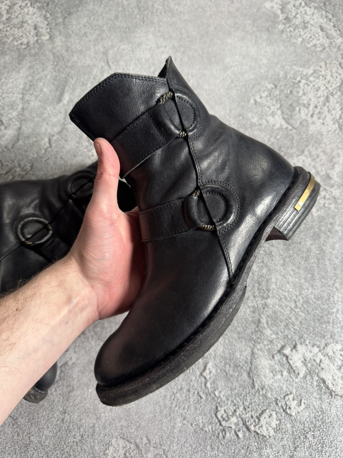 MoMA MOMA 38size Leather Avantgarde shoes boots ankle western LGB Size US 8 / IT 38 - 9 Thumbnail
