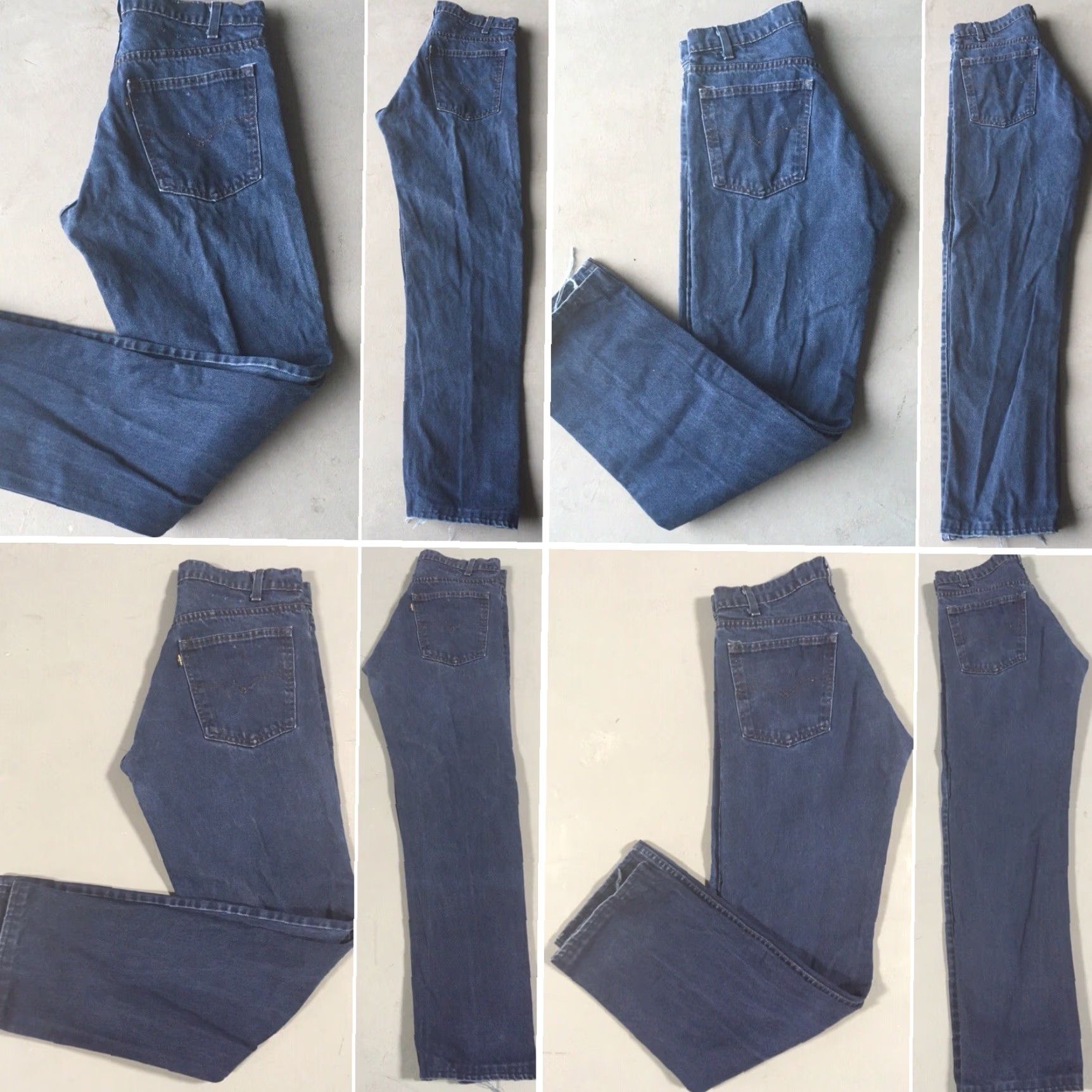 Levi's VINTAGE Levi's 505 Jeans Blue Rinse Regular Size 32 Inseam 31 31 Zipper Fly Black Tab Denim 1980s Mens Womens Boys Girls Size US 31 - 6 Thumbnail