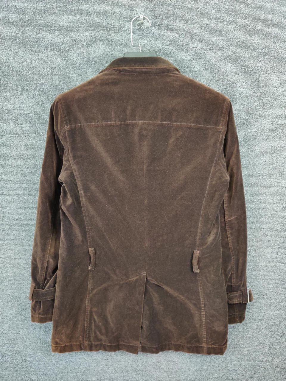 PPFM Vintage 90s PPFM Velvet Single Breasted Coat Size US L / EU 52-54 / 3 - 6 Thumbnail