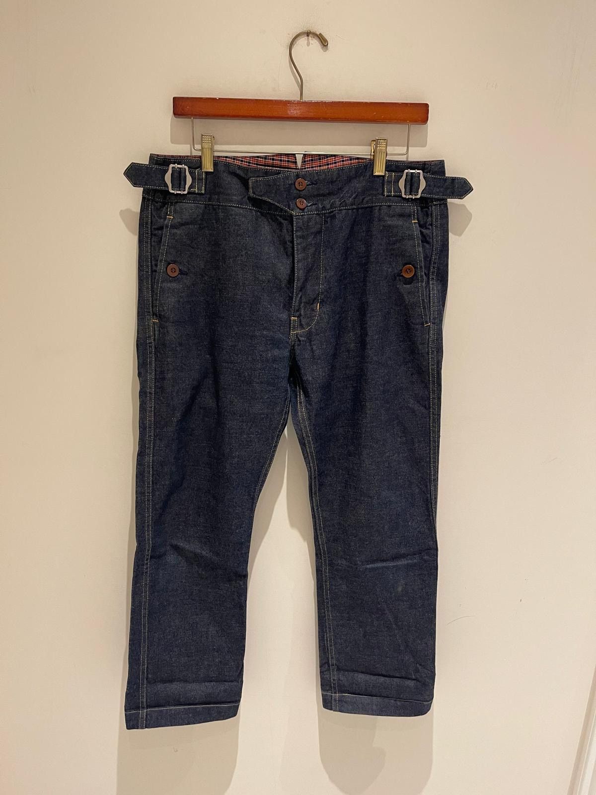 Junya Watanabe Junya Watanabe Denim Trousers Size US 34 / EU 50 - 1 Thumbnail