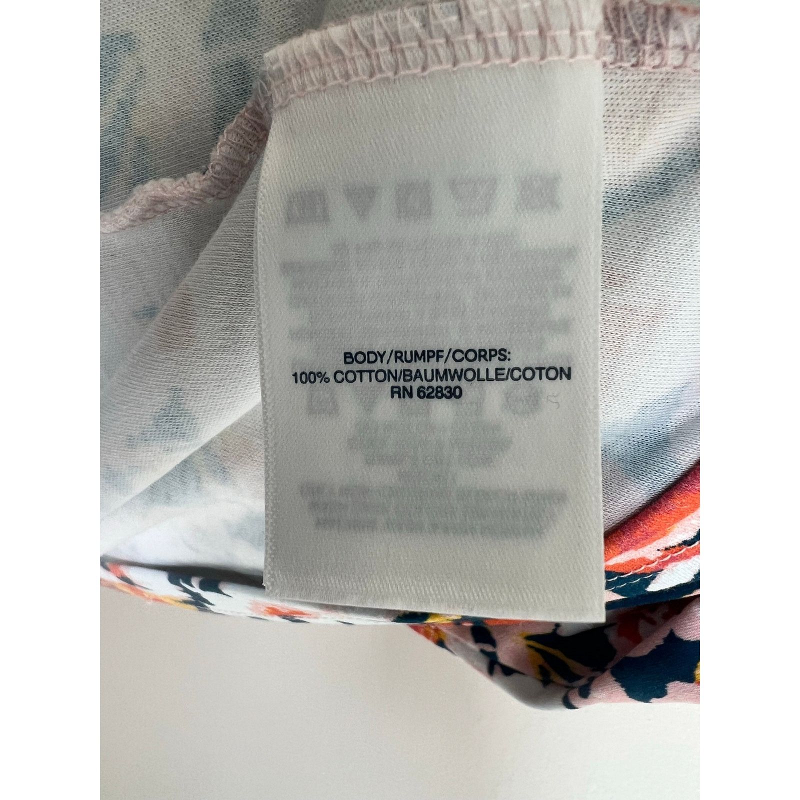 Lands' End Lands' End 100% Cotton Floral Long Sleeve Midi Dress 2X Size 3XL / US 20-22 - 7 Thumbnail
