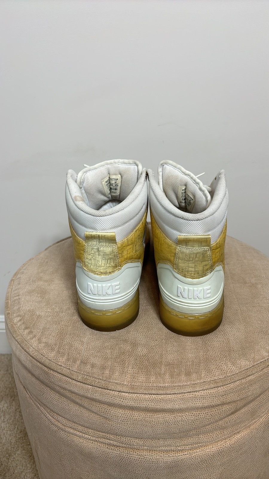 Nike × Nintendo Nike Air Force 2 High Nintendo Wii 329888-111 Size US 11.5 / EU 44-45 - 4 Thumbnail