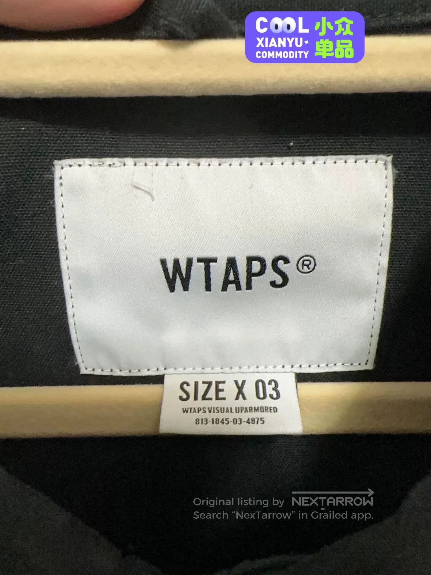 Wtaps WTAPS Cotton Canvas Four. Size US L / EU 52-54 / 3 - 3 Thumbnail