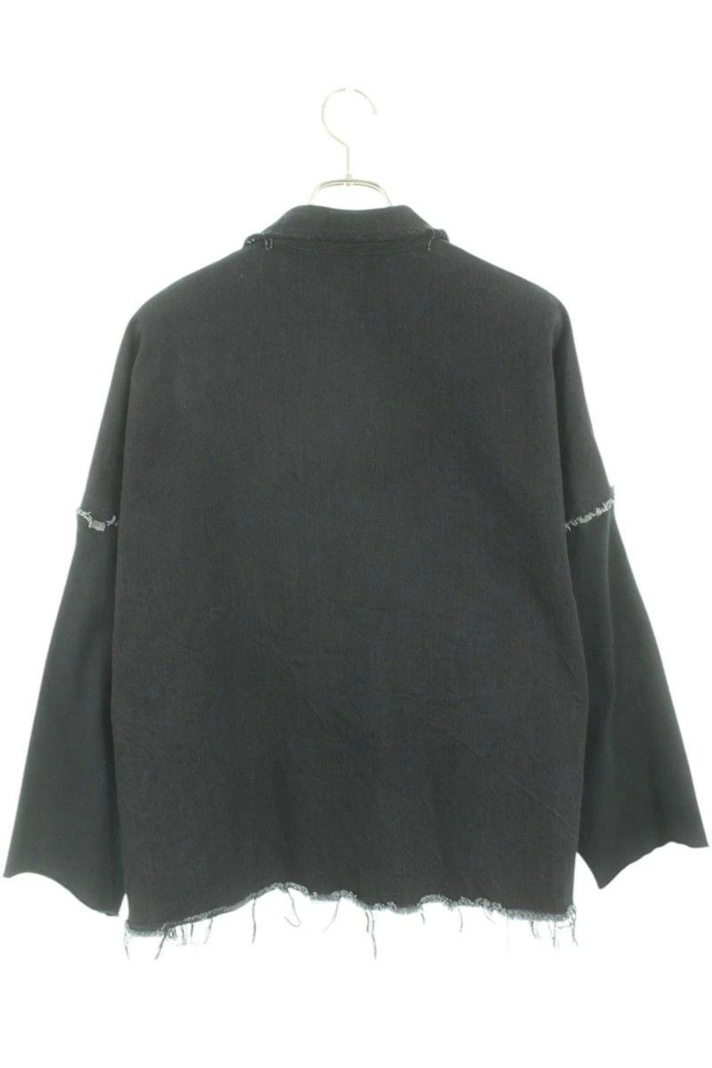Yohji Yamamoto B Yohji Yamamoto 17AW cut-off oversized denim jacket Size US S / EU 44-46 / 1 - 2 Thumbnail
