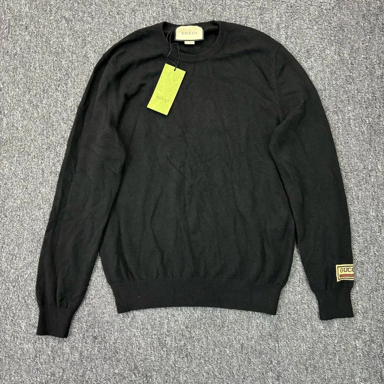 Gucci Gucci Round-lead mouth logo sweater 2501-Nextarrow Size US M / EU 48-50 / 2 - 1 Thumbnail