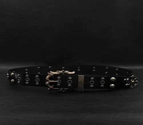 Other 957Studded Belt with Decorative Buckle Size ONE SIZE - 8 Thumbnail