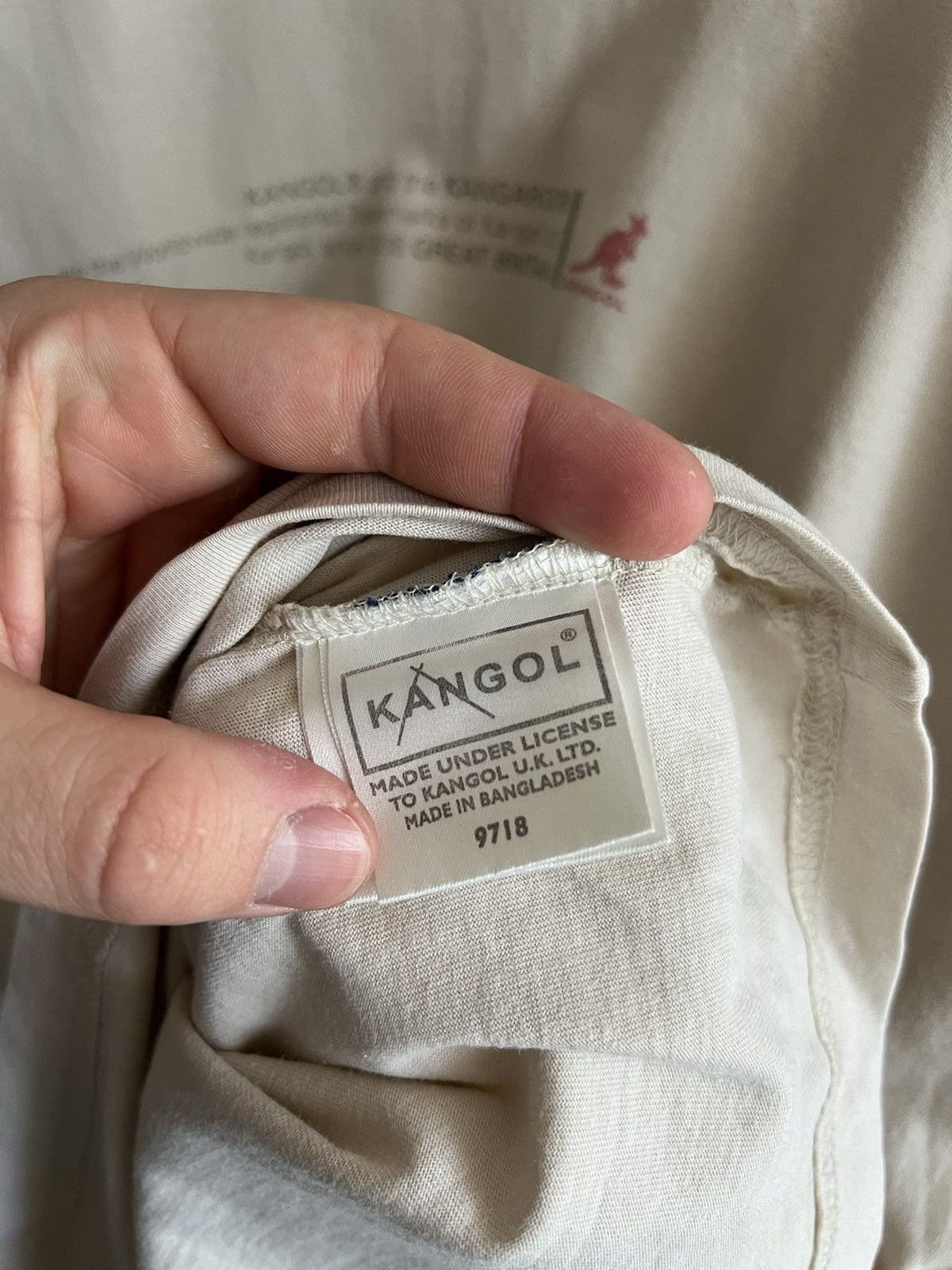 Kangol Crazy Y2K 2000s Kangol T-Shirt Vintage Tee Size US L / EU 52-54 / 3 - 11 Thumbnail