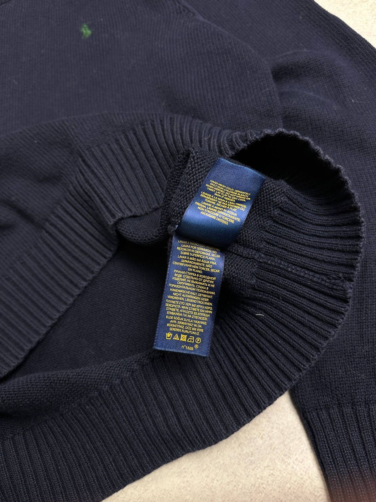 Polo Ralph Lauren Vintage Polo Ralph Lauren Heavy Knit Sweater Mens L Size US L / EU 52-54 / 3 - 7 Thumbnail