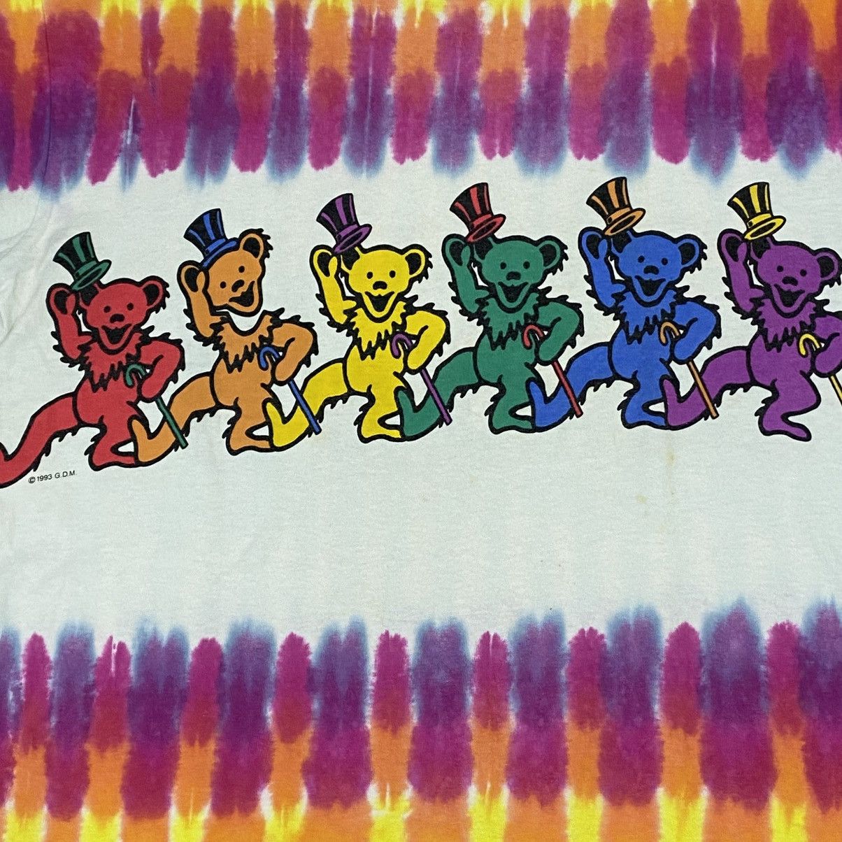 Band Tees Vintage 90’s grateful dead band tie dye mirror print Size US M / EU 48-50 / 2 - 2 Thumbnail