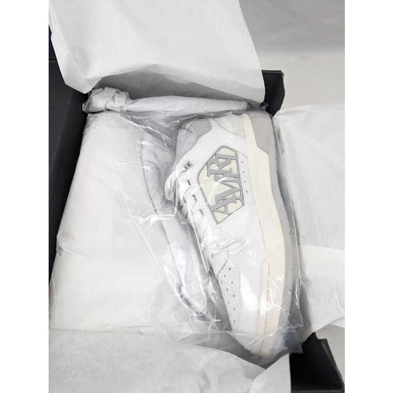 Amiri o1rshd1 Classic Low-Top Sneakers in White Grey Size US 13 / EU 46 - 22 Thumbnail