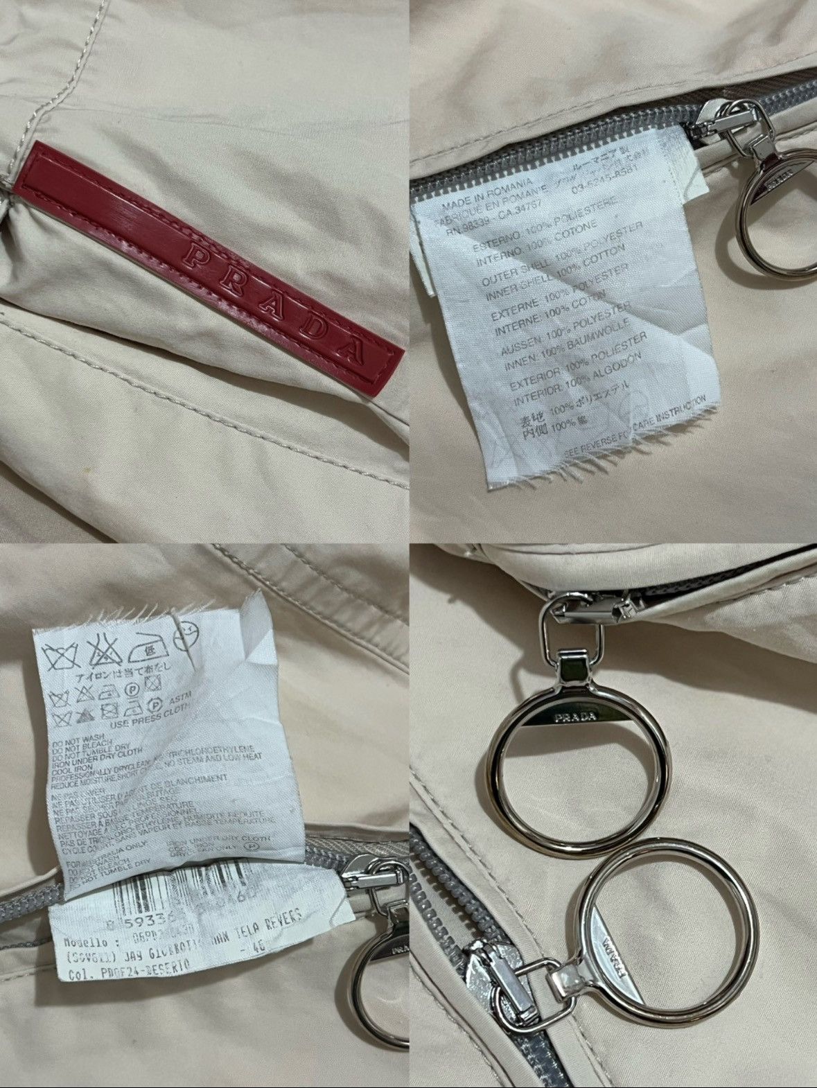 Prada Prada AW03 sports gortex Size US L / EU 52-54 / 3 - 9 Thumbnail