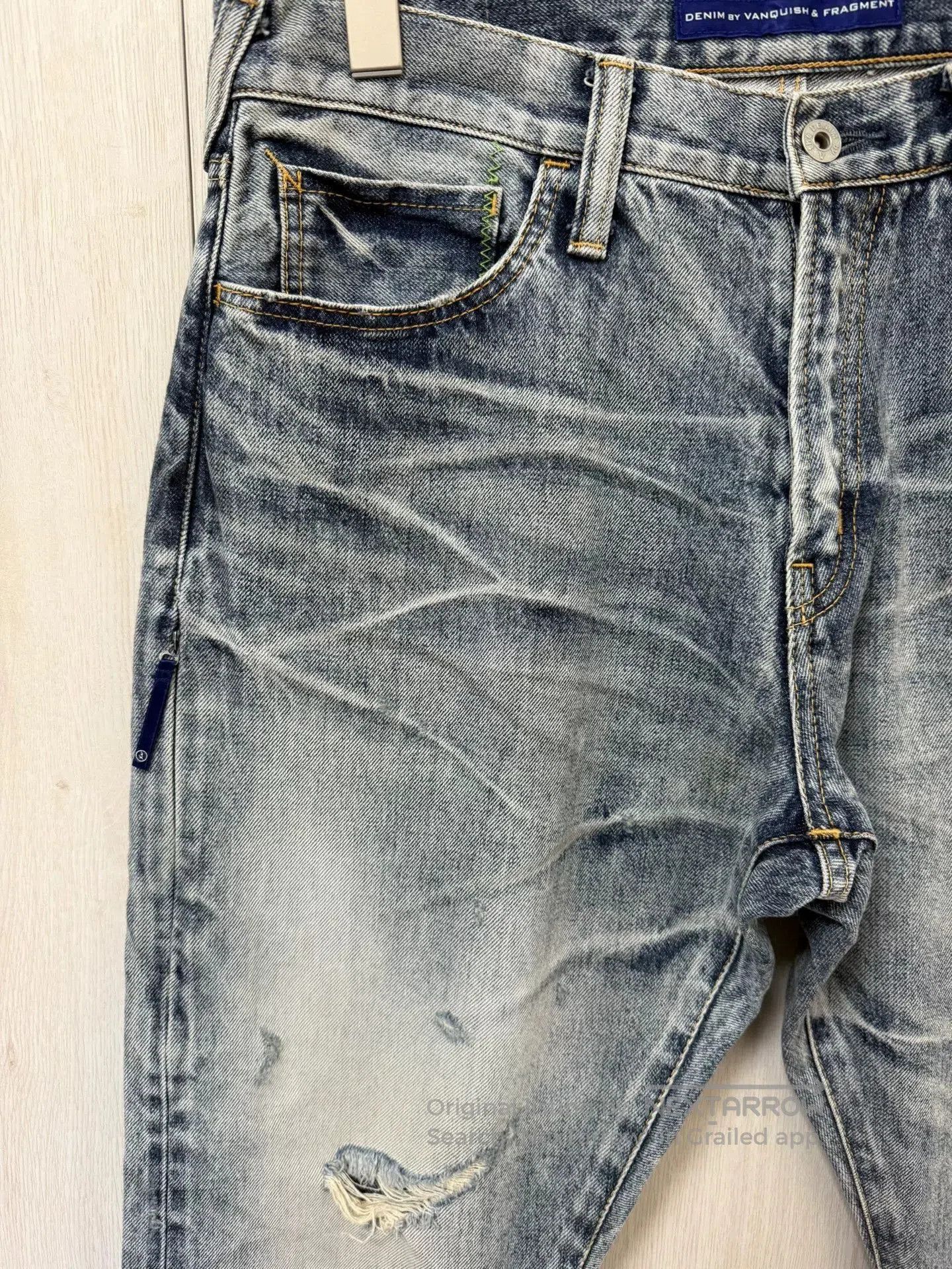 denim by vanquish & fragment men's jeans.