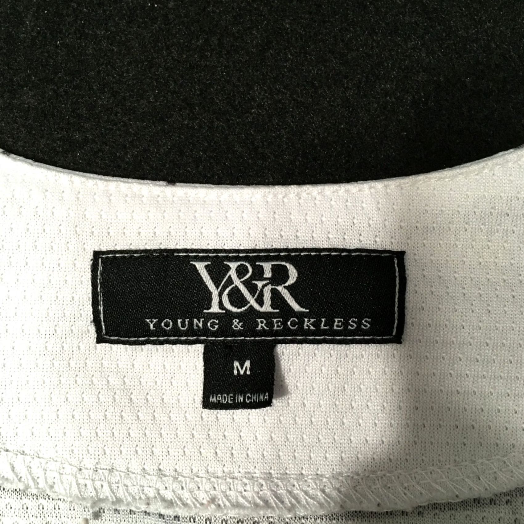 Vintage Y&R Heavy Hitters Jersey Pinstripe White size M Men Size US M / EU 48-50 / 2 - 2 Thumbnail