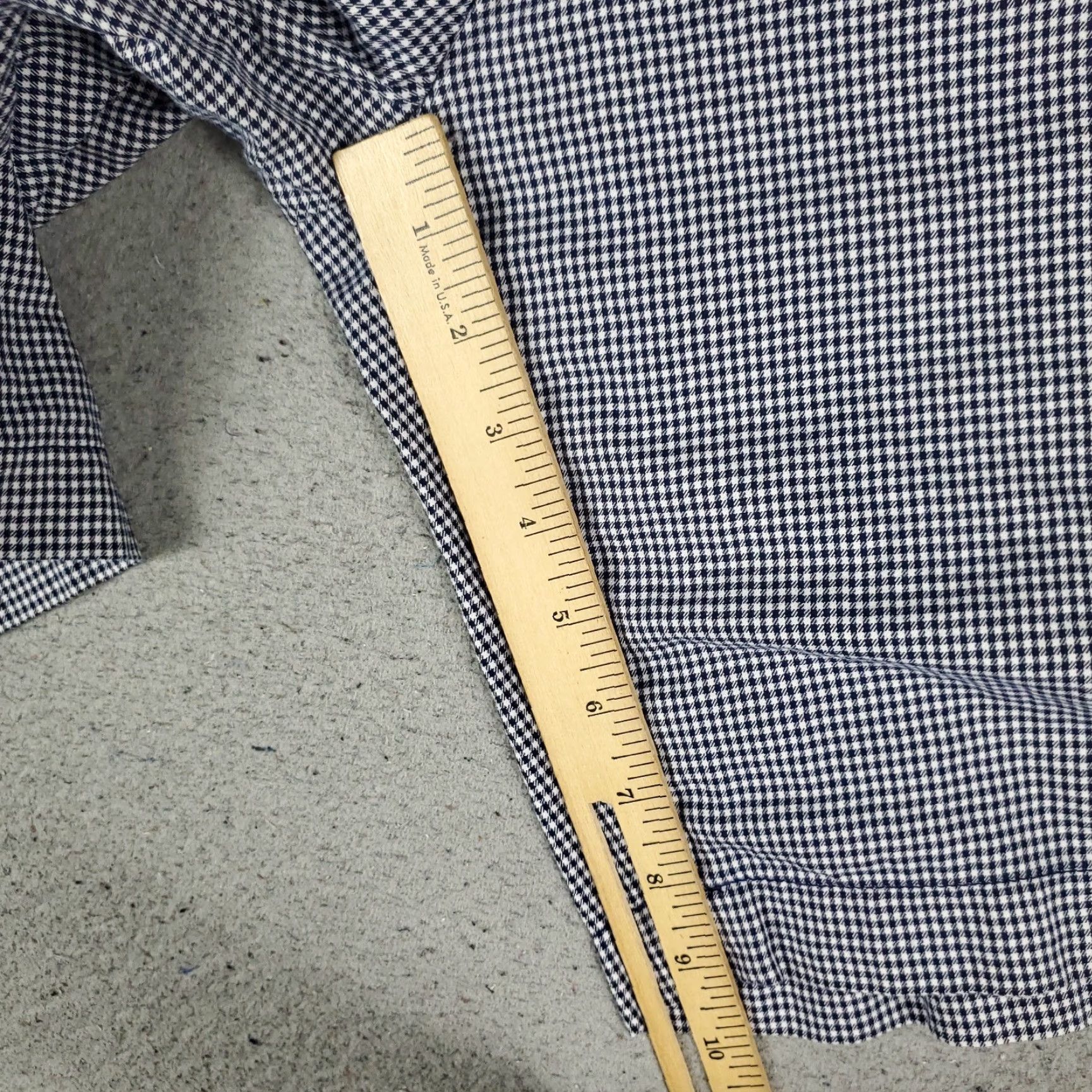 Ralph Lauren VINTAGE Ralph Lauren Shorts Mens Size 38 Flat Front Chino Blue Check Casual Office Classics Size US 38 / EU 54 - 6 Thumbnail