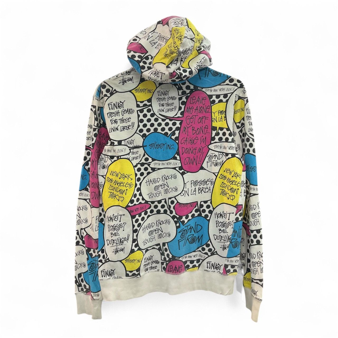 Stussy Stussy Speech Bubble Full Print Zip Hoodie Size US S / EU 44-46 / 1 - 2 Thumbnail