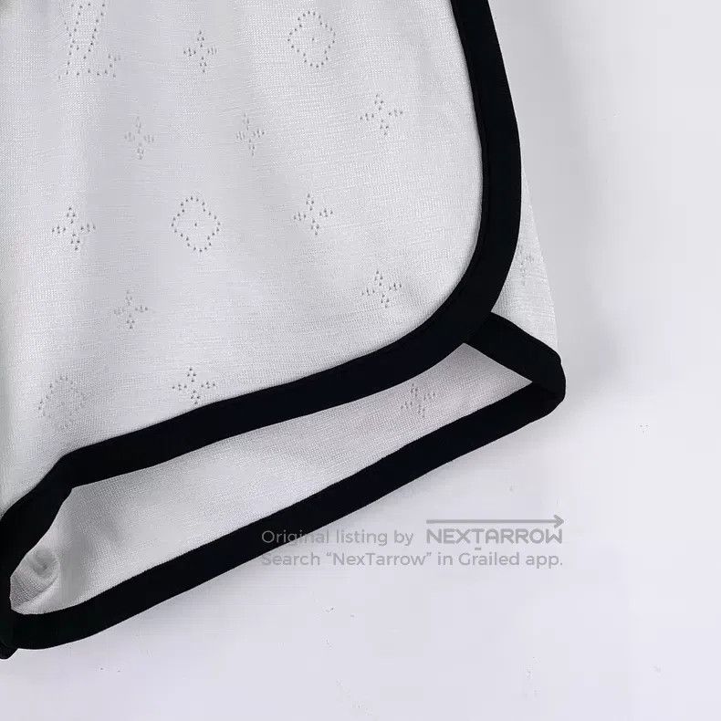 Louis Vuitton Louis Vuitton size xs 22 white logo reading flower drawstri Size US 28 / EU 44 - 4 Thumbnail