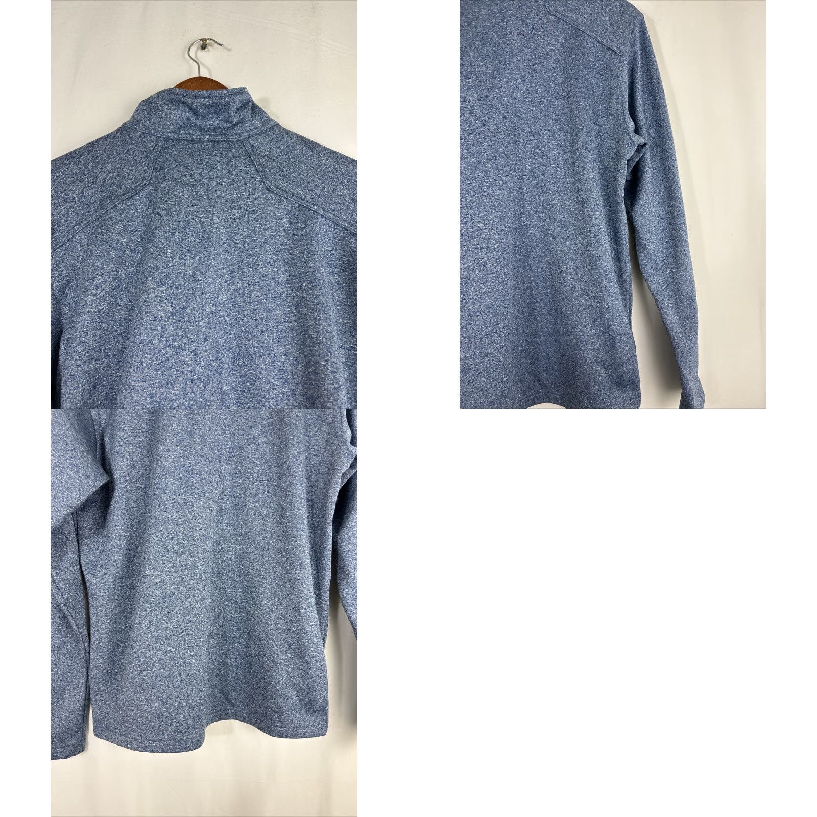 Eddie Bauer VINTAGE Eddie Bauer 1/4 Zip Pullover Blue Long Sleeve Small Mens First Ascent Sweater Size US S / EU 44-46 / 1 - 9 Thumbnail