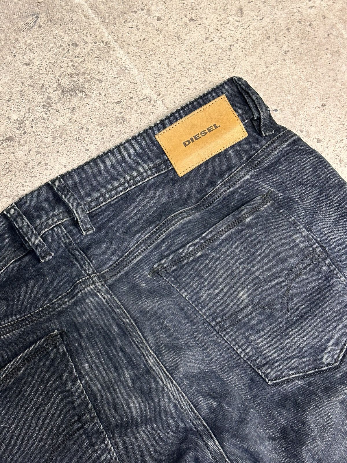 Diesel Diesel blue washed jeans vintage Italy Y2K streetwear Size US 34 / EU 50 - 15 Thumbnail