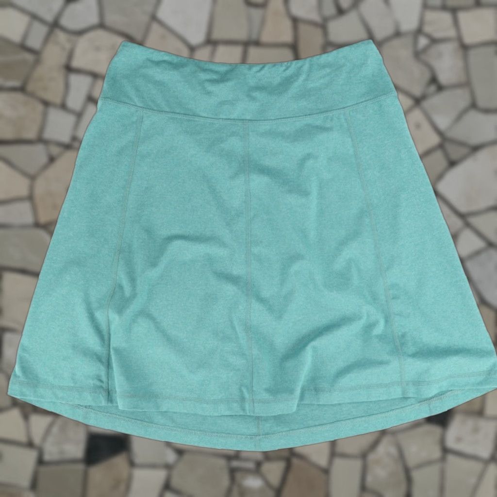Patagonia Patagonia High Stretch 22" Seabrook Soft Polyester Skirt Green Women's M Size 32" / US 10 / IT 46 - 1 Thumbnail