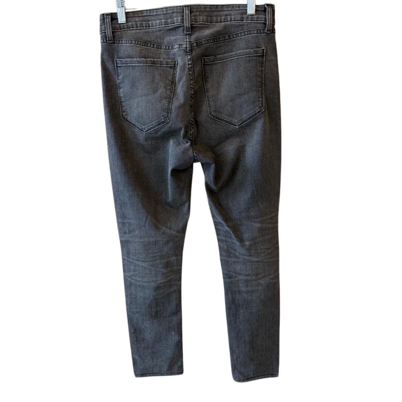 MONFRERE Monfrère Greyson Distressed Black Skinny Jeans 32x32 Size US 32 / EU 48 - 3 Thumbnail